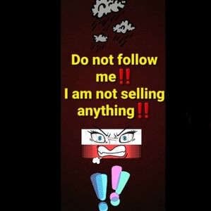 Do not follow me‼️ I am not selling anythi…